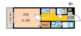 アリビオ向日町B棟の物件間取画像